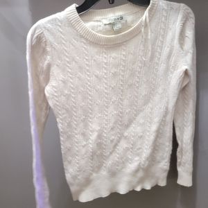 Forever 21 Christmas white winter shirt